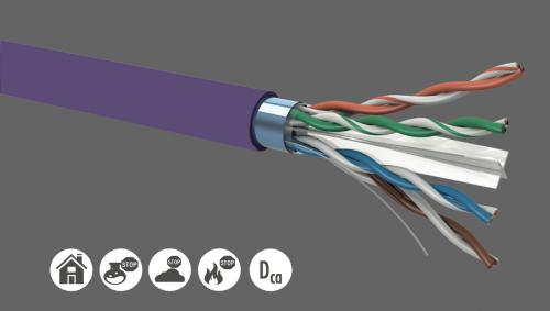 Protipožární instalační vysokorychlostní kabel SXKD-6-FTP